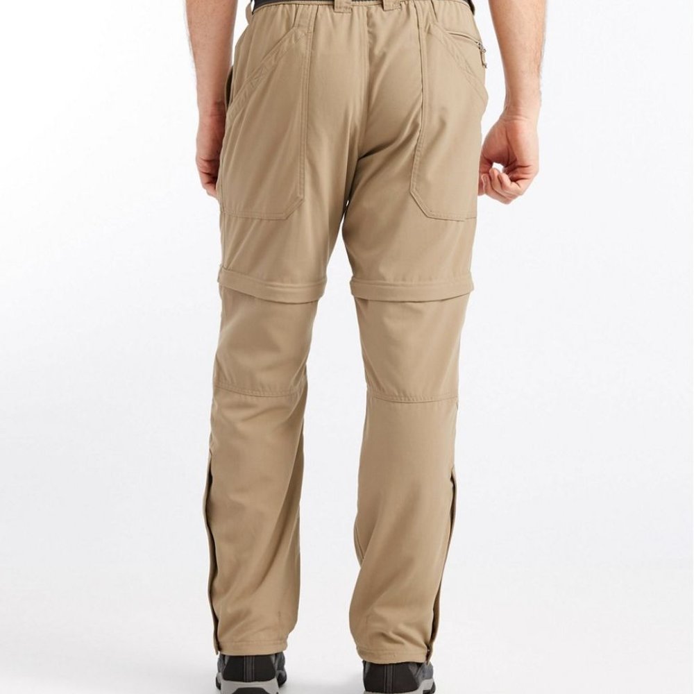 Berkley 44 Zip-Away Cargo Pants Shorts Beige H328